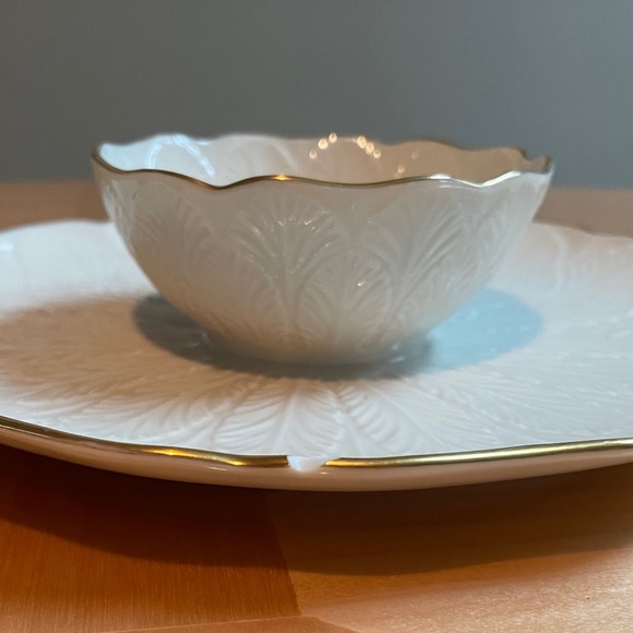Lenox Dining Lenox Chip And Dip Plate Poshmark